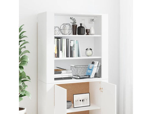 Buffet haut Blanc Bois d'ingénierie XGHB02988