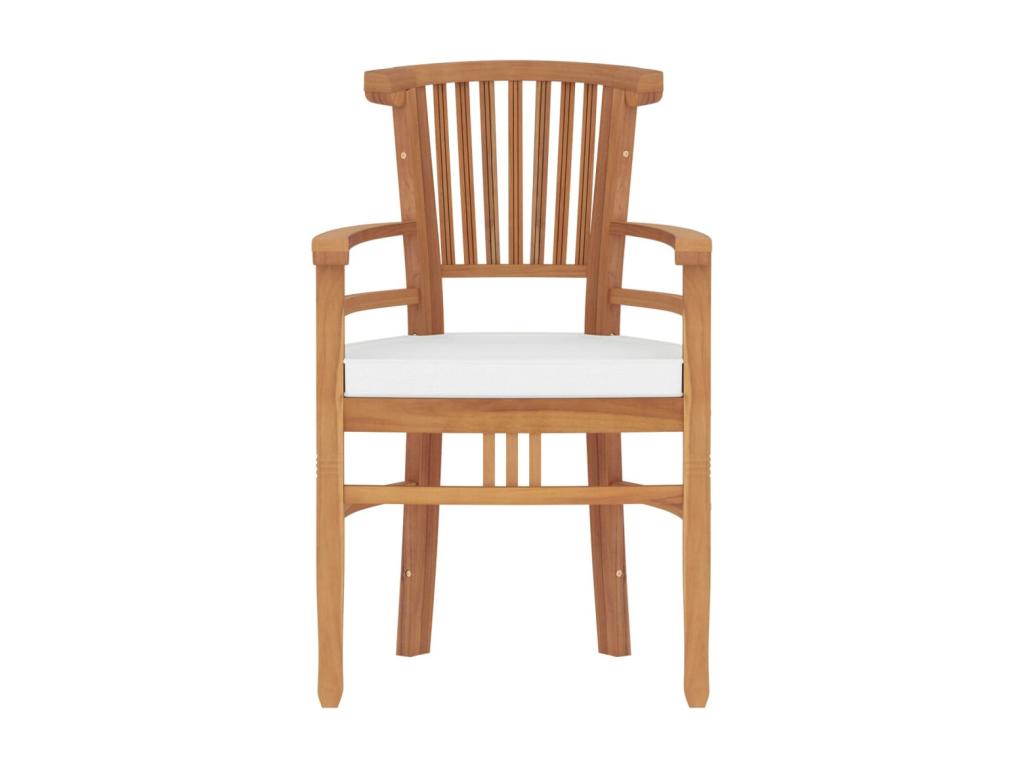 Ensemble à dîner de jardin 5 pièces Bois de teck massif GFYP64810