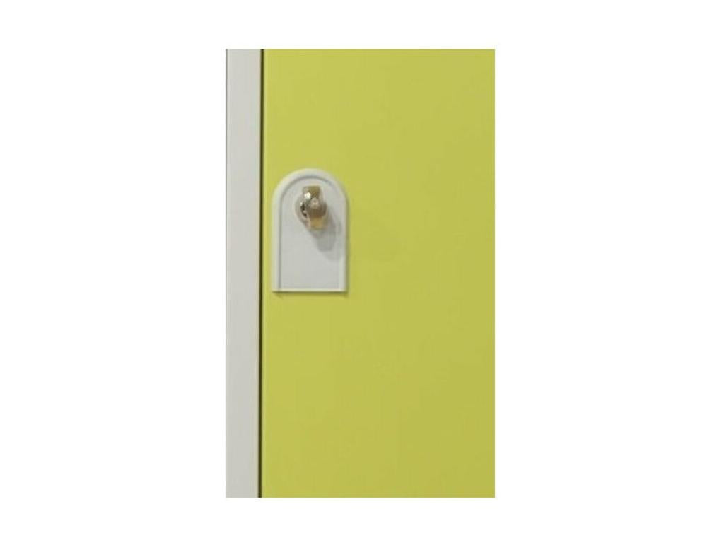 Vestiaire industriel métal Meubiana 1 porte L31xH185xP51