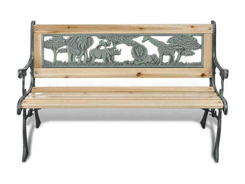 Banc de jardin pour enfants 84cm Bois