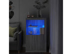 Armoire latérale et Laviecasaères LED Laviecasa gris bois d'ingénierie QBBE86709