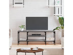 Meuble TV Laviecasa gris 121x35x45 cm bois d'ingénierie et fer CEEF59978