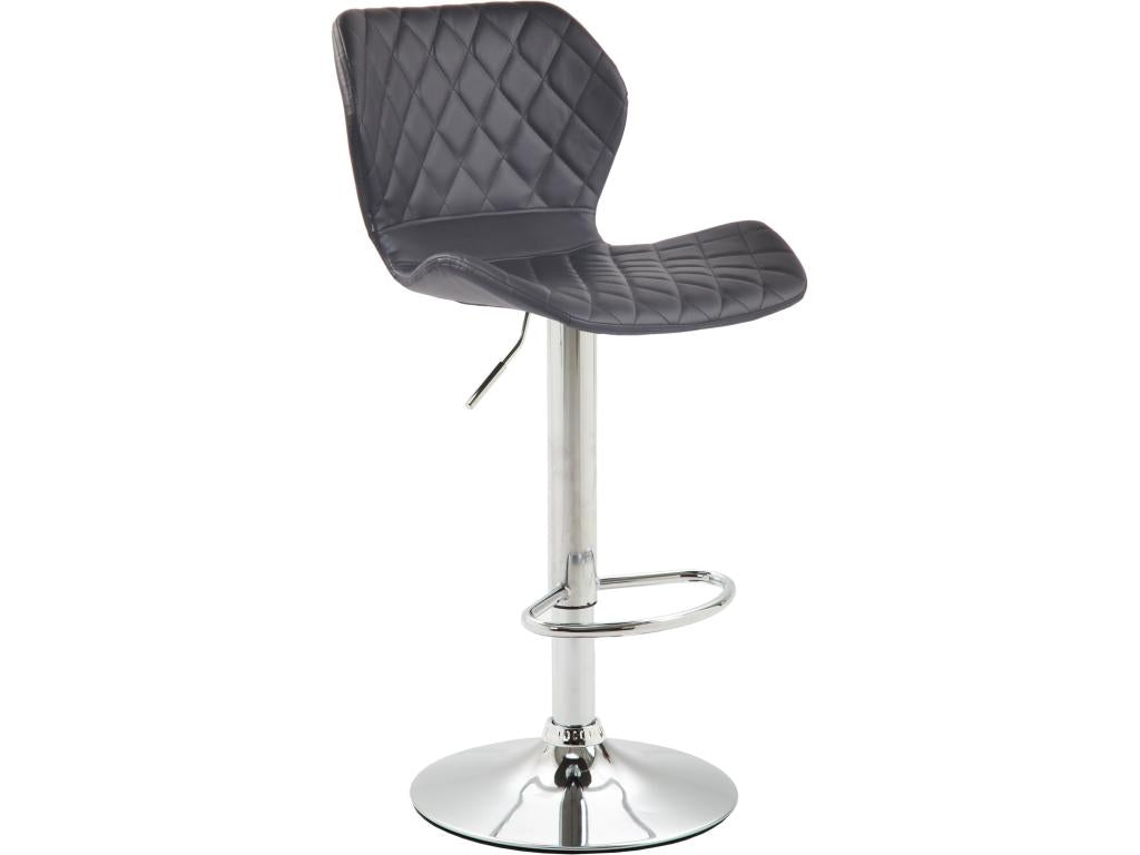 Tabourets de bar - Similicuir / Métal - Noir - Laviecasa XIRD04532