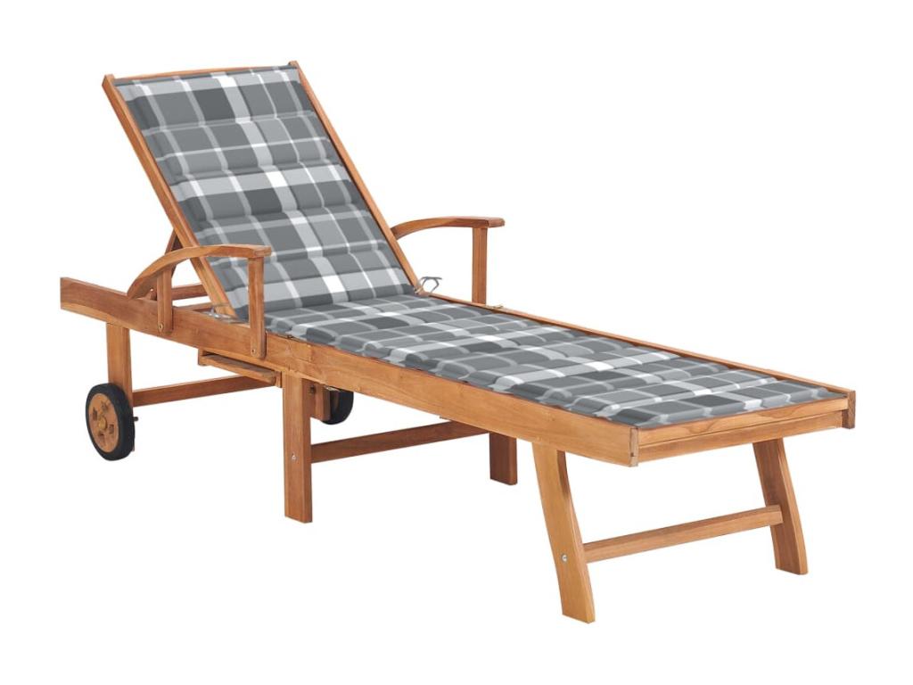 Transat chaise longue bain bois marron 195x59,5x52,5 cm 02 0012543 OYRU15064