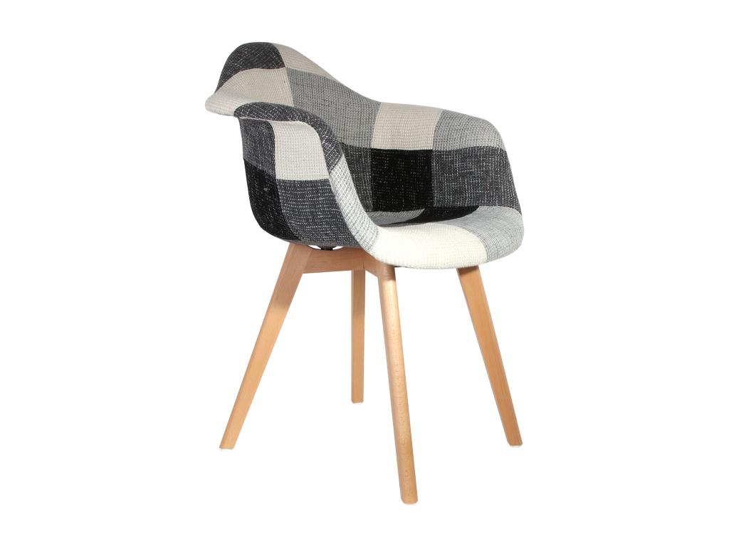 Lot de 2 Fauteuils Meubiana 86cm Gris