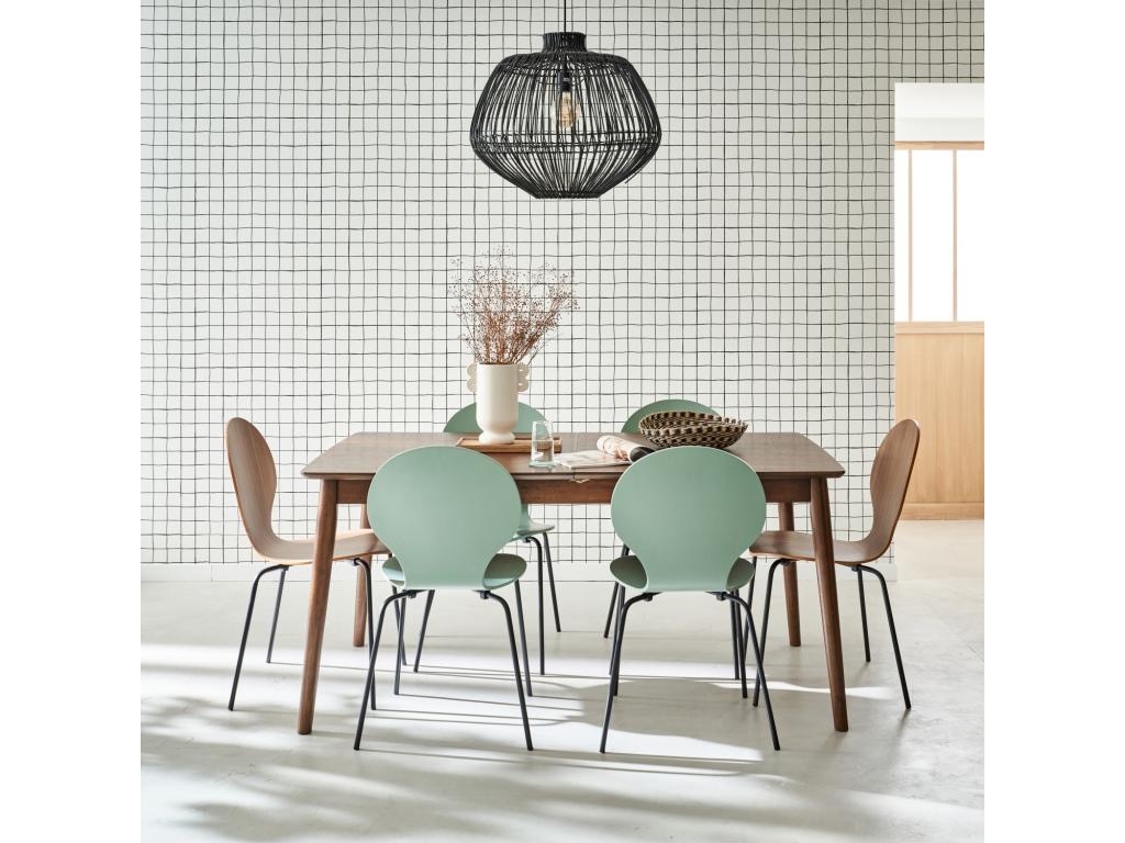 Table à manger extensible rectangulaire Laviecasa- 6 à 8 places- 160 à 210cm RFTU62407