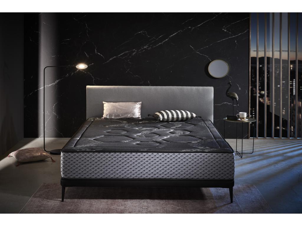 Matelas à ressorts ensachés 150x200 Graphène Nuit Laviecasa Hauteur 30 /-2. EZUC05725
