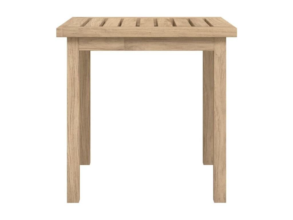 Table d'appoint 45x45x45 cm Bois massif de teck