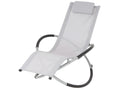 Chaise longue géométrique jardin extérieur pliable chaise relaxation Laviecasa PNKF09290