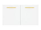 Armoire murale Blanc 60x36,5x35 cm Bois d'ingénierie