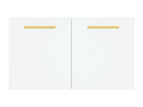 Armoire murale Blanc 60x36,5x35 cm Bois d'ingénierie