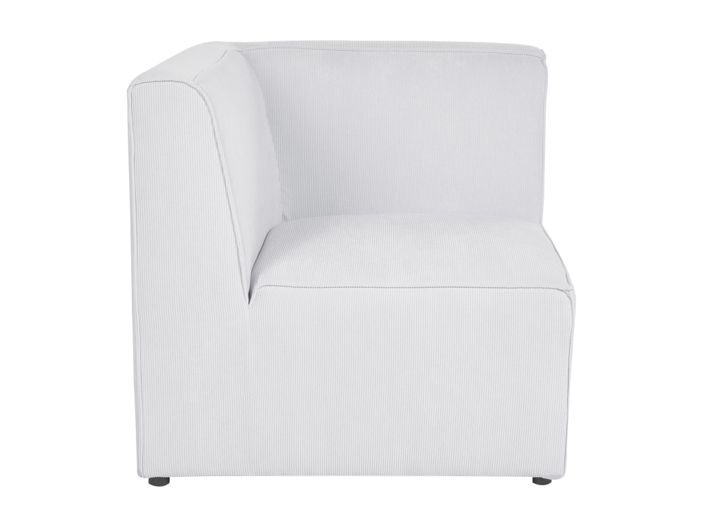 Module d'angle Laviecasa Velours montant Blanc cassé SYKO63226