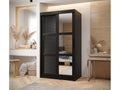 ARMOIRE Laviecasa 2 À PORTES COULISSANTES 200/100/62 2 Portes negro DYHP09259