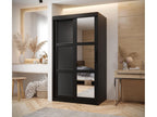 ARMOIRE Laviecasa 2 À PORTES COULISSANTES 200/100/62 2 Portes negro DYHP09259