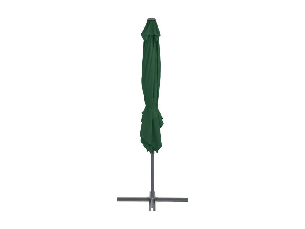 Parasol avec base portable Vert