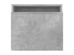 Ensemble de table basse Gris béton 100x48x40 cm Bois ingénierie