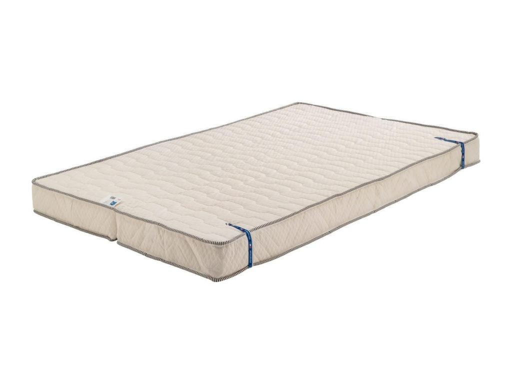 Matelas 140x190 cm Mi-Ferme Clic Clac 20 cm Ressorts Premium et Mémoire de Forme 5 zones Confort JRMO80585