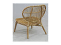 Fauteuil en rotin naturel Lazy