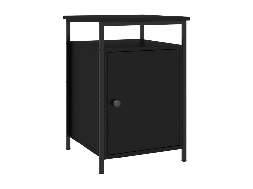 Tables de chevet 2 pcs noir 40x42x60 cm bois d'ingénierie ILXP52981