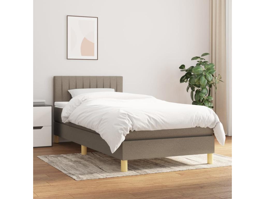 Sommier à Laviecasa de lit avec matelas Laviecasa 80x200 Tissu QSSK95774