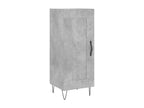 Buffet Gris béton 34,5x34x90 cm Bois d'ingénierie DDUL94573