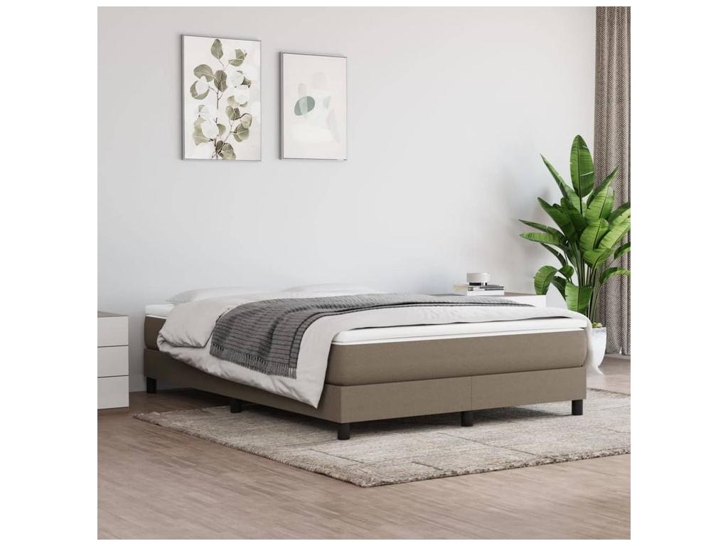 Sommier à Meubiana de lit avec matelas Meubiana 160x200 Tissu