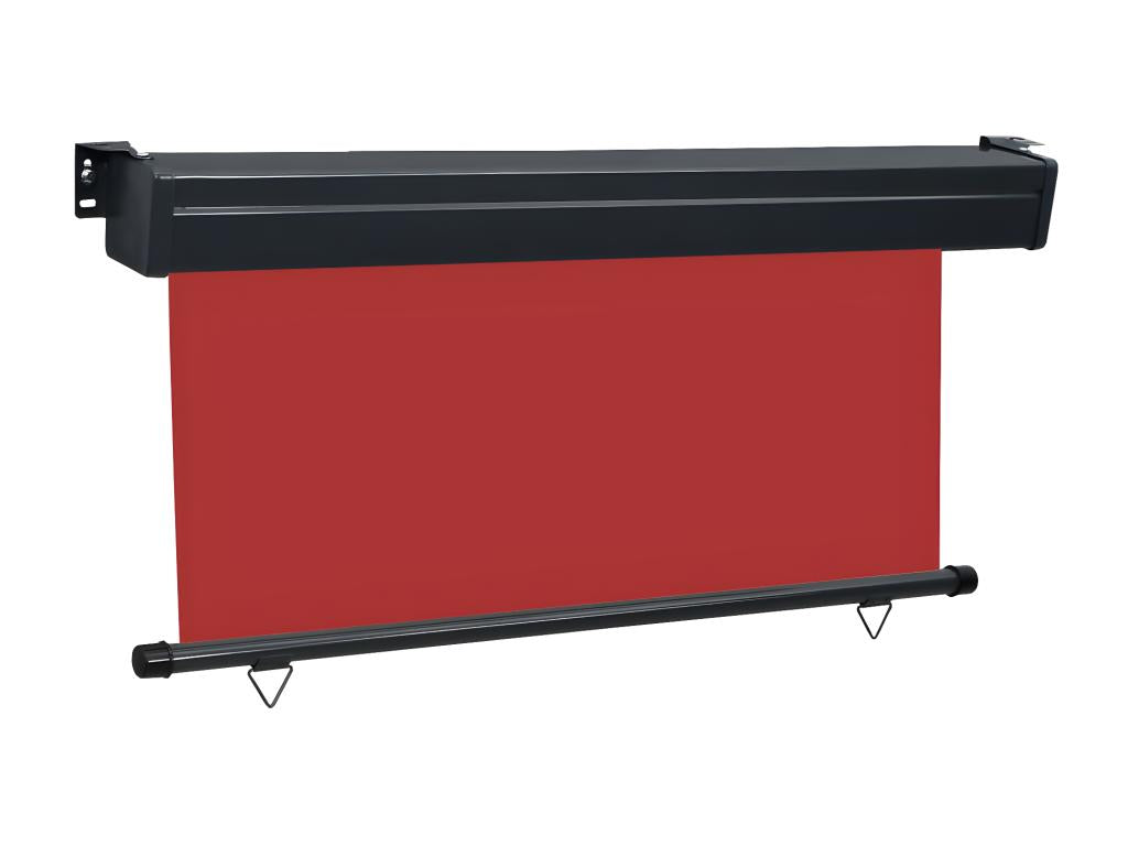 Auvent latéral de balcon 170x250 cm Rouge MPGJ69950