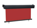 Auvent latéral de balcon 170x250 cm Rouge MPGJ69950