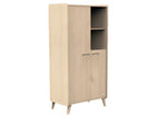 Armoire 2 portes 1 niche Meubiana Bois