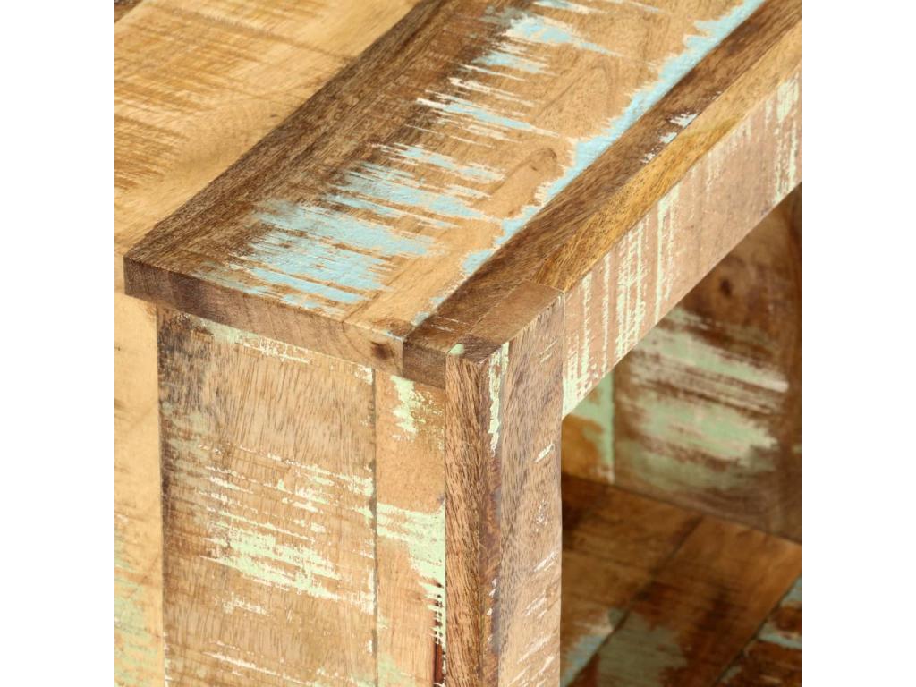 Meuble télé tv bois marron 120x30x40 cm 2502243