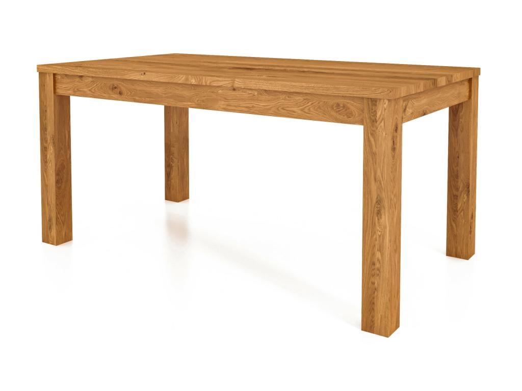 VENTO - Table en chêne sauvage huilé naturel 80x140