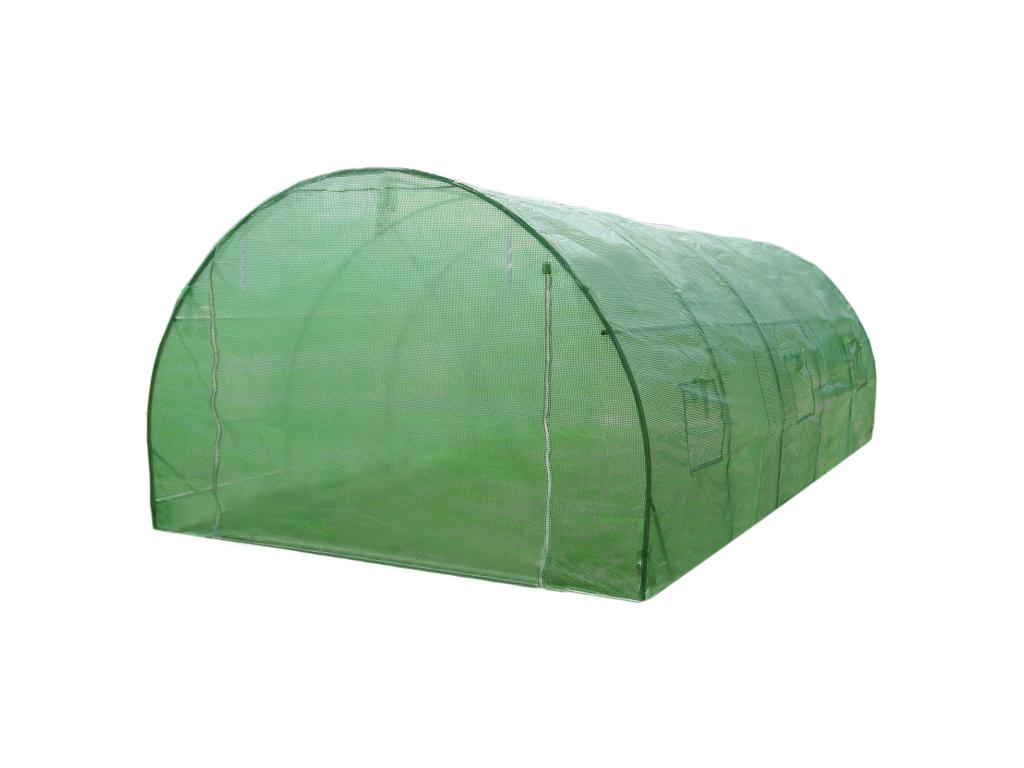 Serre Polytunnel 25mm 6m x 3m avec Étagères FWXQ21574