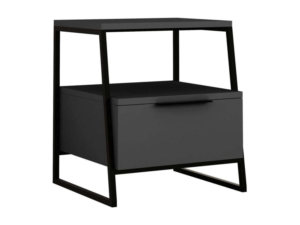 Chevet en aggloméré 1 tiroir Pal Lot de 2