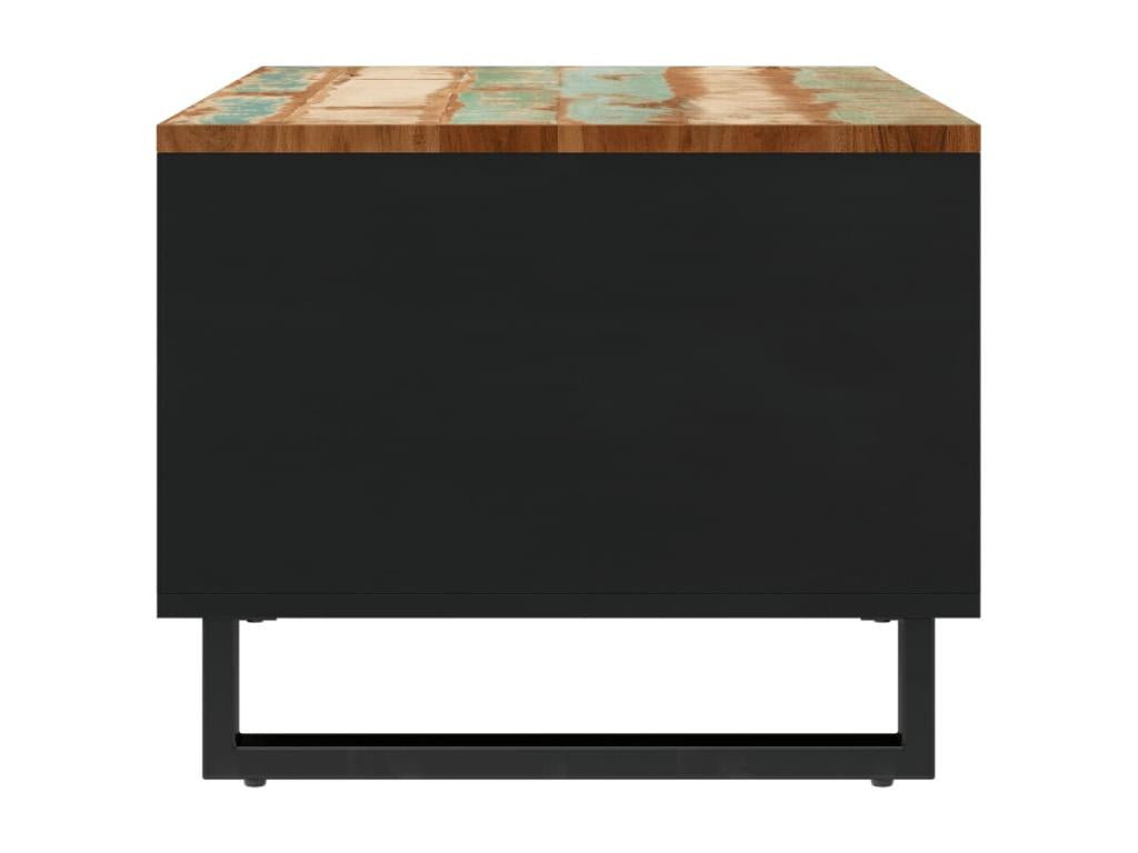 Table basse 55x50x40 cm bois de récupération massif