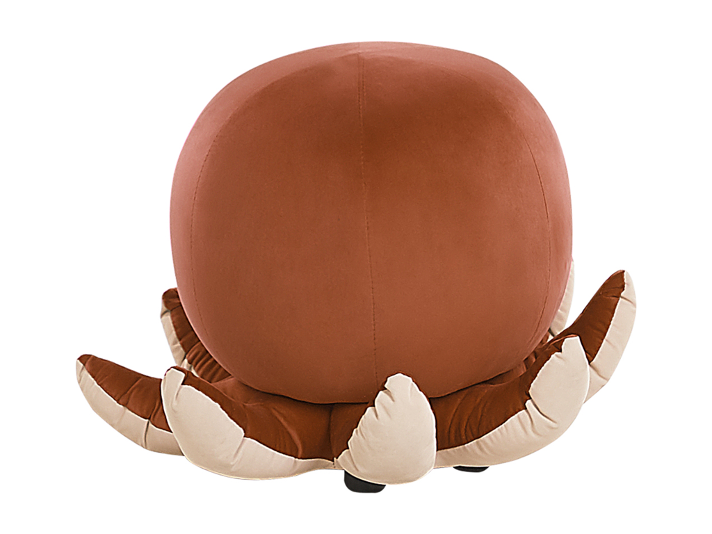 Repose-pied Meubiana Marron doré Velours