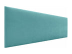 Meubiana Tête de Lit Velours Lisse 145x50 Lits 120/135/140 - Turquoise