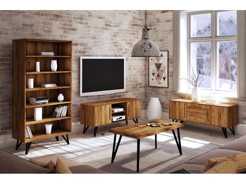 Laviecasa - Table basse life-Laviecasa en chêne sauvage huilé naturel BEWC34957