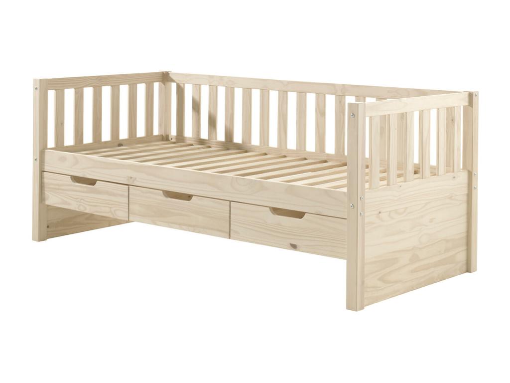 Lit Enfant Laviecasa KSB005 99x212x86 Clair naturel HJLD70678