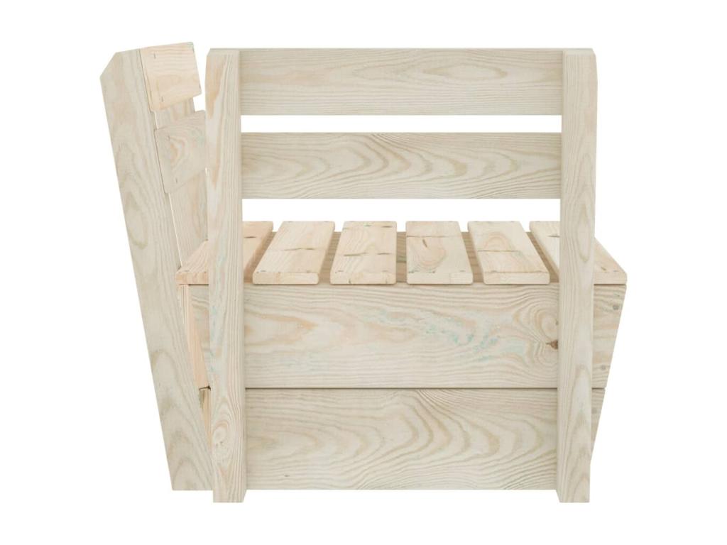 Canapé d'angle sectionnel palette Bois d'épicéa imprégné