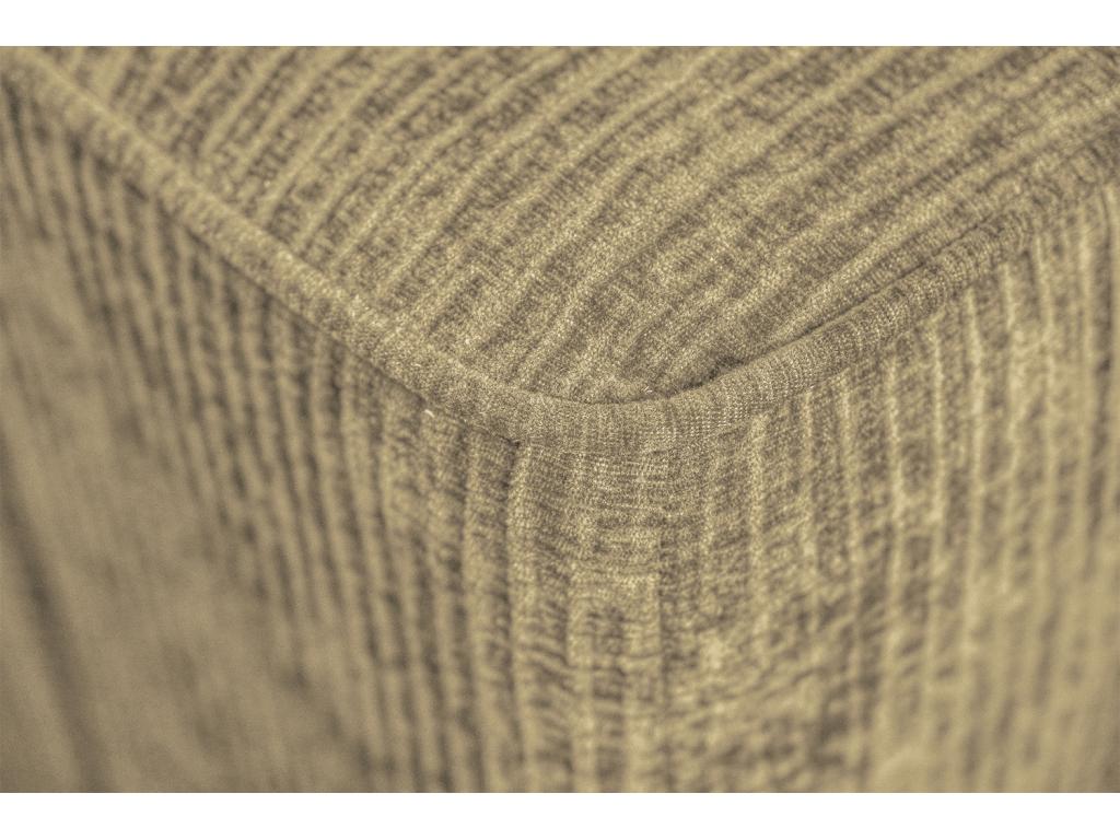 Canapé - velours côtelé beige - Meubiana