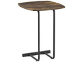 Table d'appoint Laviecasa 55x40x40 cm effet bois foncé Laviecasa UANH20425