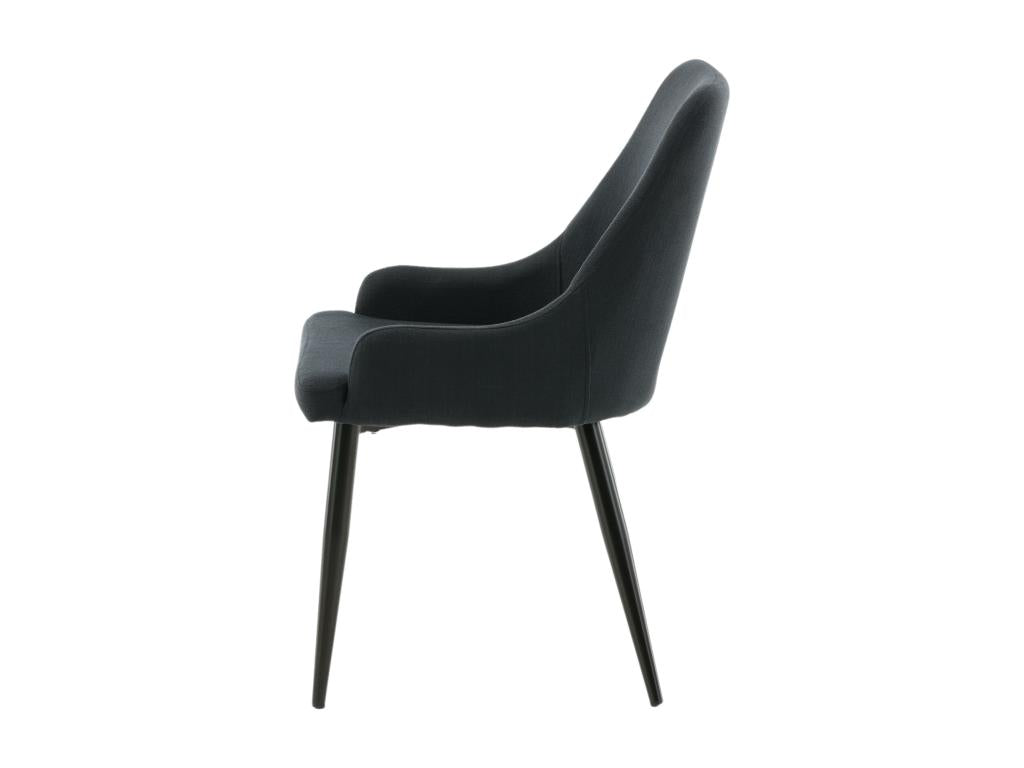 Chaise PLAZA DRC 1NOS 49x58x86 Noir DXQR86700