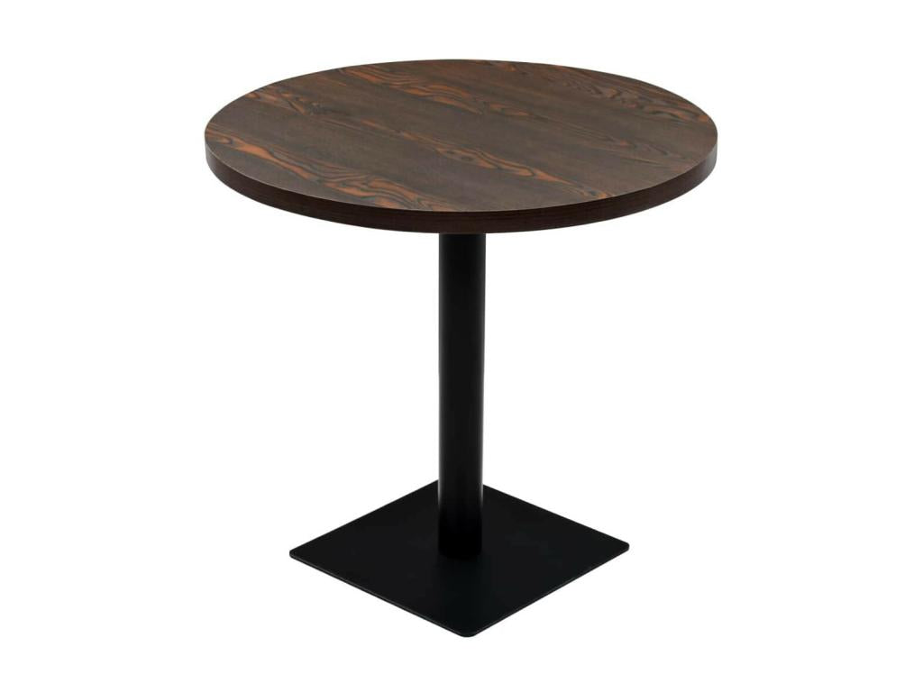 Table de bistrot Frêne foncé Laviecasa 80 WZKG76651