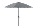 Parasol terrasse en fibre de verre Laviecasa 300 cm Cendre DVEO06530