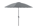 Parasol terrasse en fibre de verre Laviecasa 300 cm Cendre DVEO06530