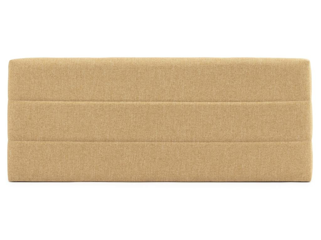 Tête de lit tapissée Laviecasa 140x60 cm Couleur Moutarde 8 cm d'épaisseur QZHT94925