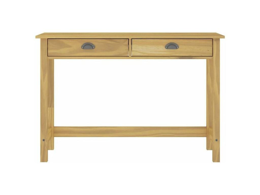 Console 2 tiroirs pin massif clair Laviecasa HUCV04763