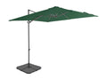 Parasol avec base portable Vert