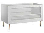 Lit bébé évolutif et Commode 4 tiroirs Laviecasa Blanc ZWCQ16005