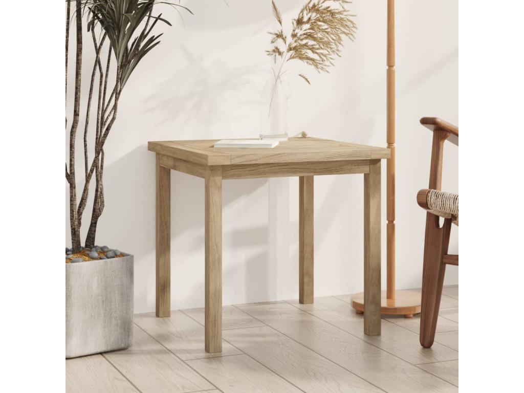 Table d'appoint 45x45x45 cm Bois massif de teck